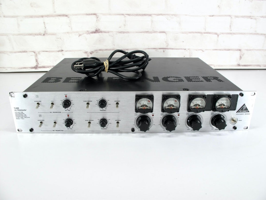 Behringer T1953 Vintager Series Tube UltraGain Microphone / Line Studio PreAmp - ZeereeZ