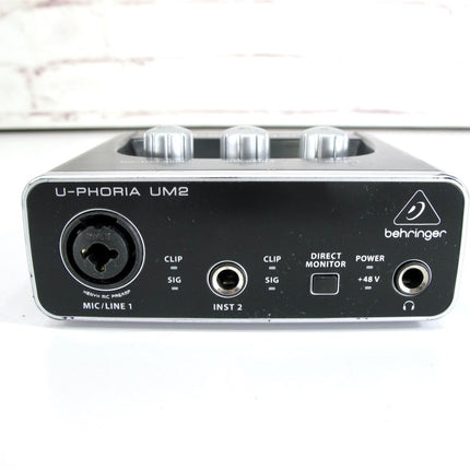 Behringer U - PHORIA UM2 USB Single Channel Audio Interface + XENYX Mic Preamp - ZeereeZ