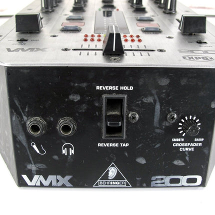 Behringer VMX200 Pro 2 Channel DJ Mixer w/ BPM counter and QRS control - ZeereeZ