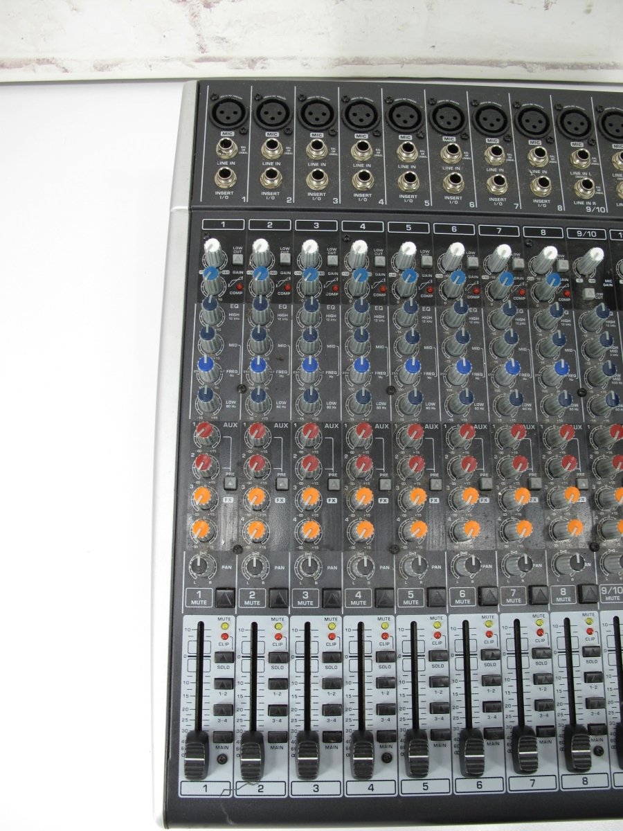 Behringer XENYX X2442USB 24 Channel Input Bus Mixer USB Audio Interface X2442 - ZeereeZ