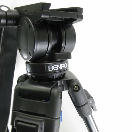 Benro AD71F w/ K5 Head Twin Leg Video Fluid Head Tripod Kit AD71FK5 - ZeereeZ