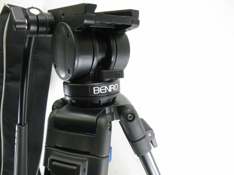 Benro AD71F w/ K5 Head Twin Leg Video Fluid Head Tripod Kit AD71FK5 - ZeereeZ