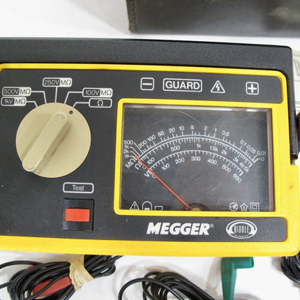 Biddle Megger 212159 Hand Crank Megohmmeter Insulation Tester - ZeereeZ