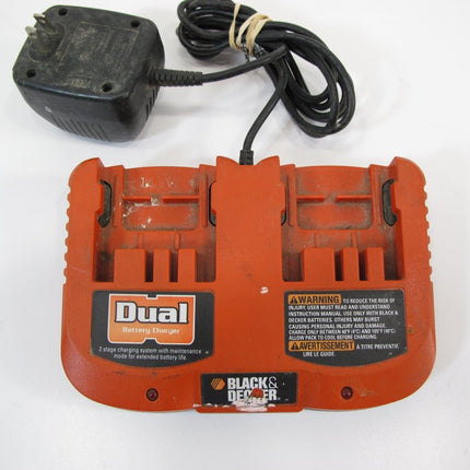 Black & Decker BDDC180 UD - 18V2C 18V Firestorm Dual Power Tool Battery Charger - ZeereeZ