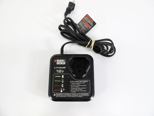 Black & Decker LCS12 Type 1 12V Max Lithium - ION Power Tool Battery Charger - ZeereeZ