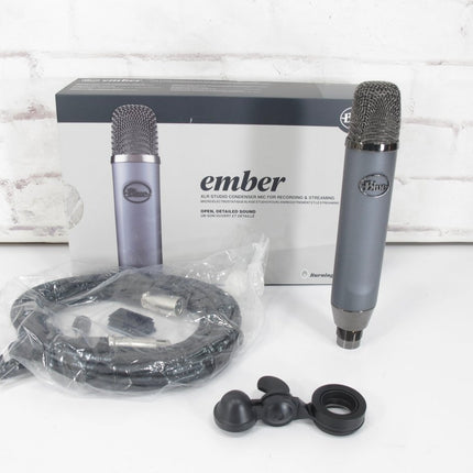Blue Ember XLR Studio Condenser Mic for Recording & Streaming - ZeereeZ
