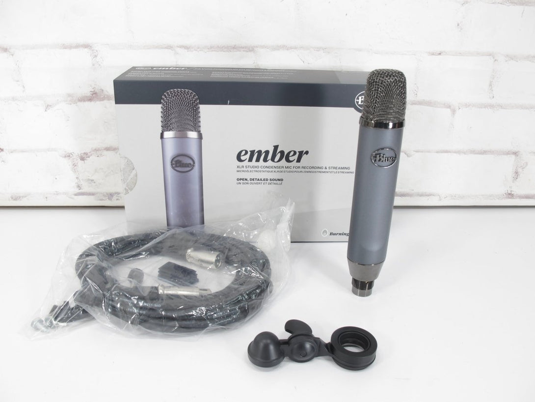 Blue Ember XLR Studio Condenser Mic for Recording & Streaming - ZeereeZ