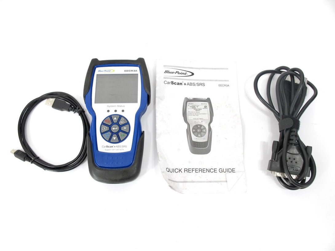 Blue Point EECR3A CarScan + ABS/SRS OBD II Vehicle Diagnostic Code Scanner - ZeereeZ