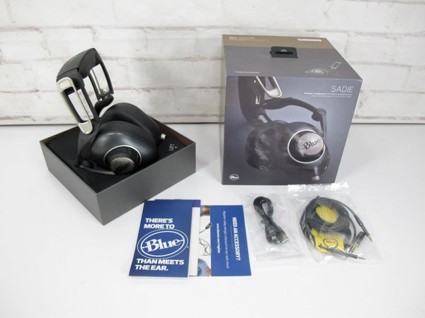 Blue SADIE Premium Noise Cancelling Headphones w/ Built - in Audiophile Amp - ZeereeZ