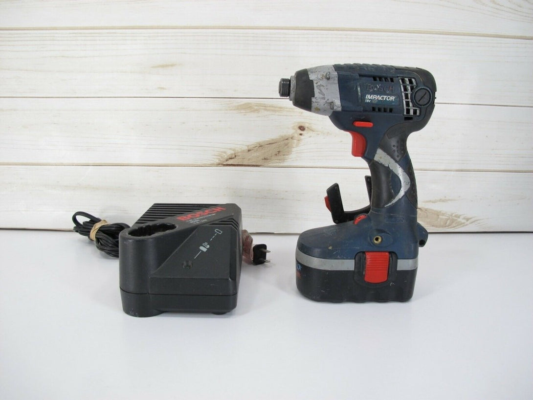 Bosch 23618 Impactor 18 - Volt Ni - Cad Cordless Impact Driver w/ Battery Bundle - ZeereeZ