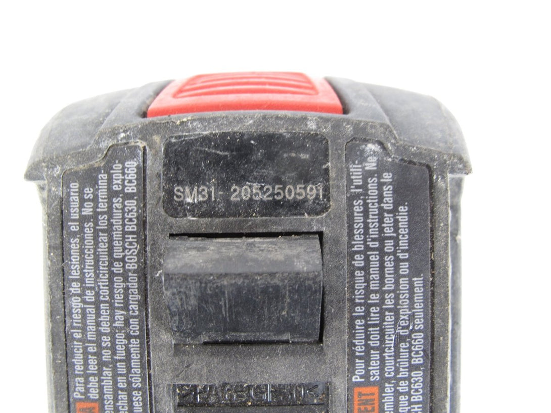 Bosch BAT610G 18 - Volt Lithium - Ion HC (High Capacity) 1.5Ah Slim Battery - ZeereeZ