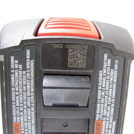 Bosch BAT612 18V 18 Volt Li - Ion 2.0 Ah Lithium - Ion Slim Battery Pack - ZeereeZ