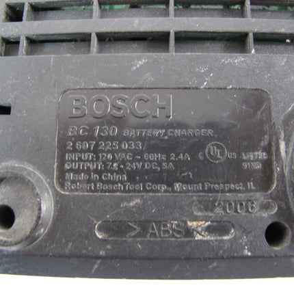 Bosch BC130 30 Minute 9.6V - 24V Charger (Replacement for BC016) - ZeereeZ