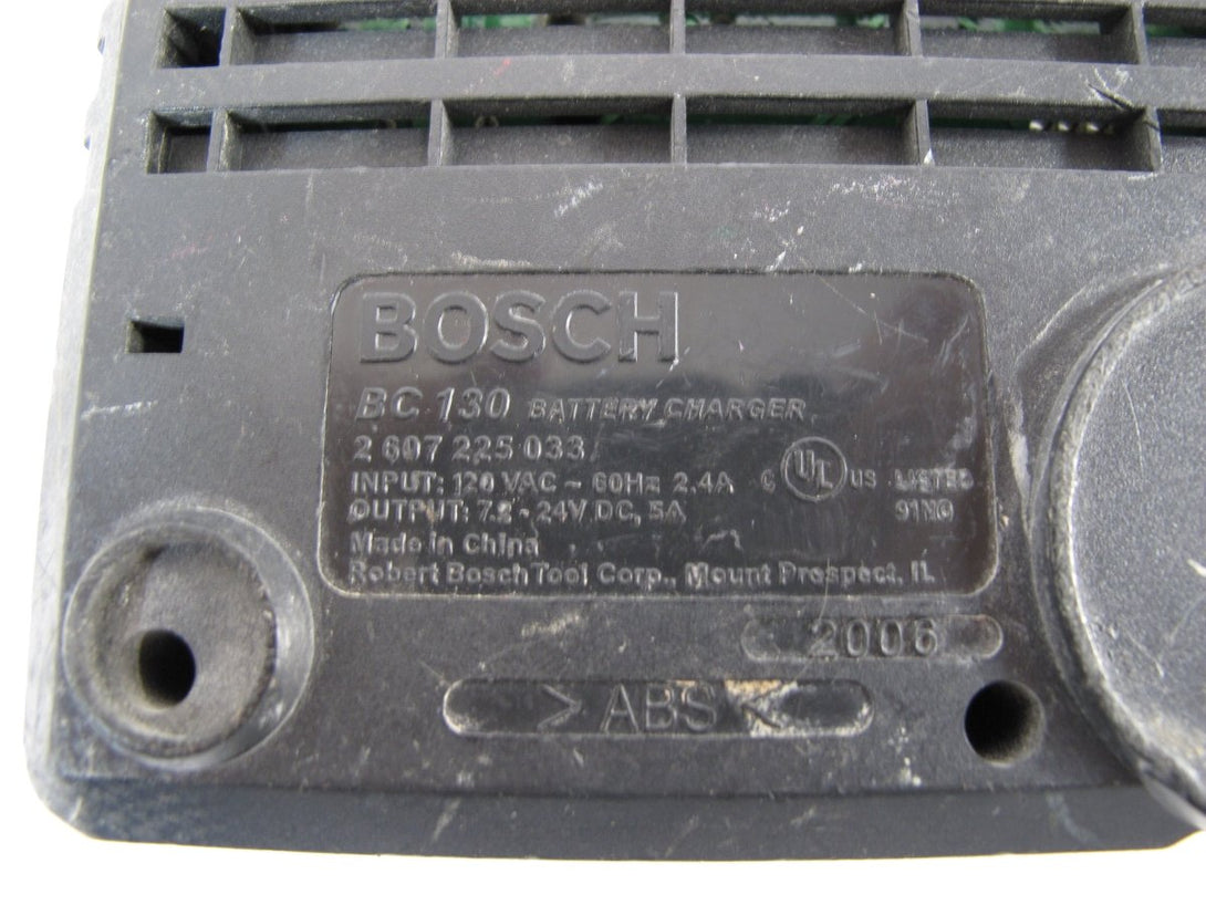 Bosch BC130 30 Minute 9.6V - 24V Charger (Replacement for BC016) - ZeereeZ