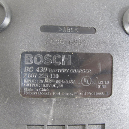 Bosch BC430 30 - Minute Li - Ion 10.8V Genuine OEM Fast Battery Charger - ZeereeZ