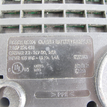 Bosch Genuine BC004 12V 14.4V 18V 24V Battery Charger Replaces BC130 BC016 BC005 - ZeereeZ