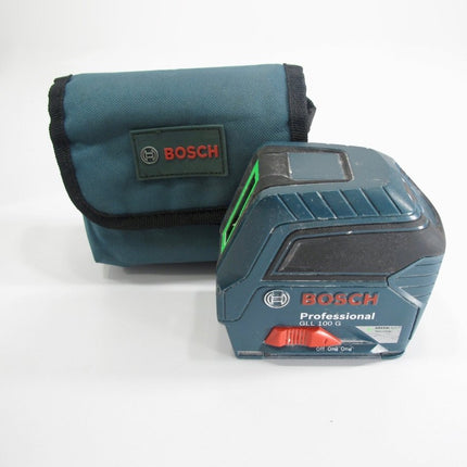 Bosch GLL 100 G Green - Beam Self - Leveling Cross - Line Laser Level - ZeereeZ