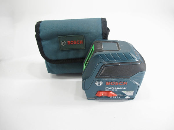 Bosch GLL 100 G Green - Beam Self - Leveling Cross - Line Laser Level - ZeereeZ