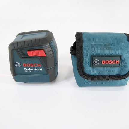 Bosch GLL 30 Self - Leveling Cross - Line Red - Beam High Power Laser Level with Case - ZeereeZ