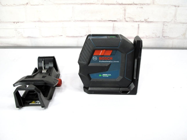 Bosch GLL100 - 40G VISIMAX 100ft Range Green - Line Cross - Line Laser Level - ZeereeZ