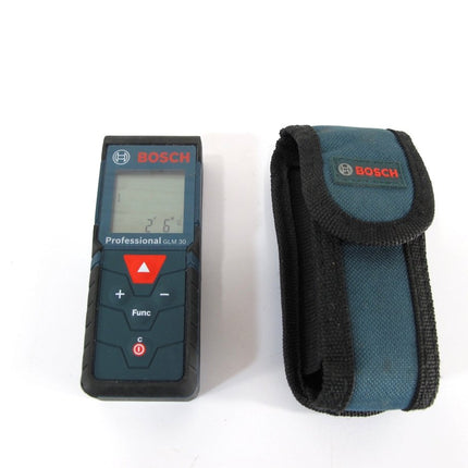 Bosch GLM30 Blaze Laser Distance Meter 100' Range Real Time Backlight - ZeereeZ