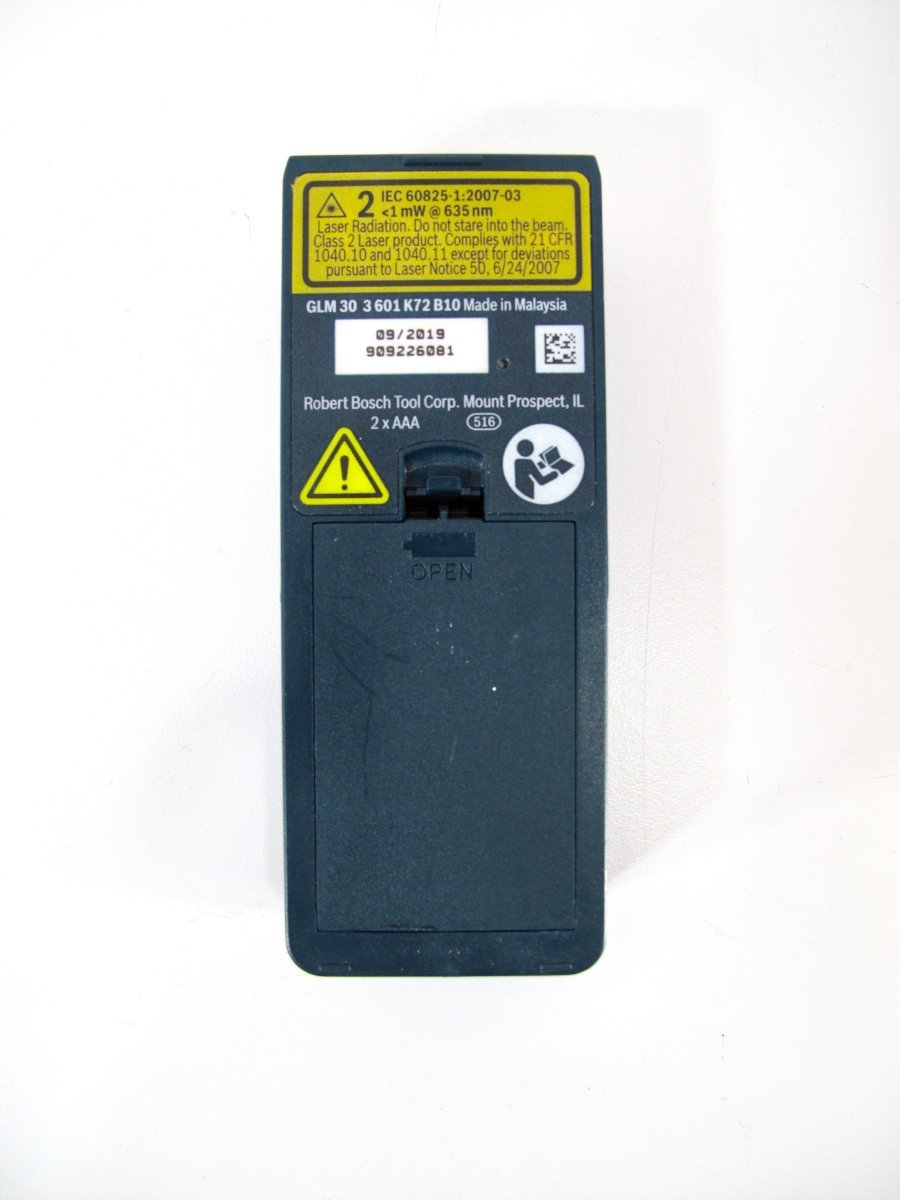 Bosch GLM30 Blaze Laser Distance Meter 100' Range Real Time Backlight - ZeereeZ