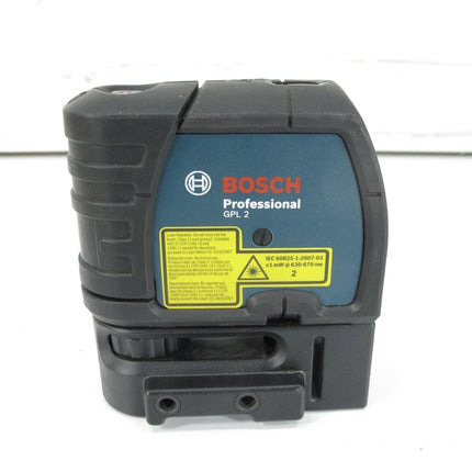 Bosch GPL2 Laser Level 2 Beam Point Self Leveling Red Laser - ZeereeZ