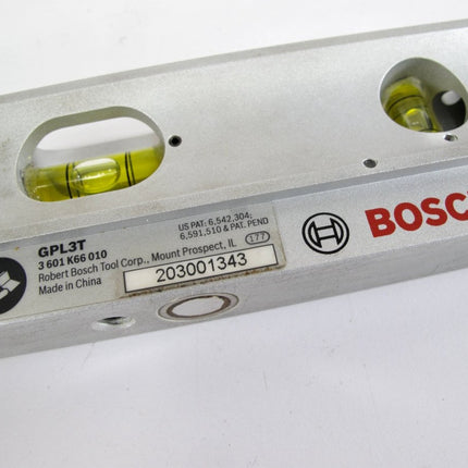 Bosch GPL3T Three - Point Torpedo Alignment Laser 100 Ft. Range w/ Belt Pouch - ZeereeZ