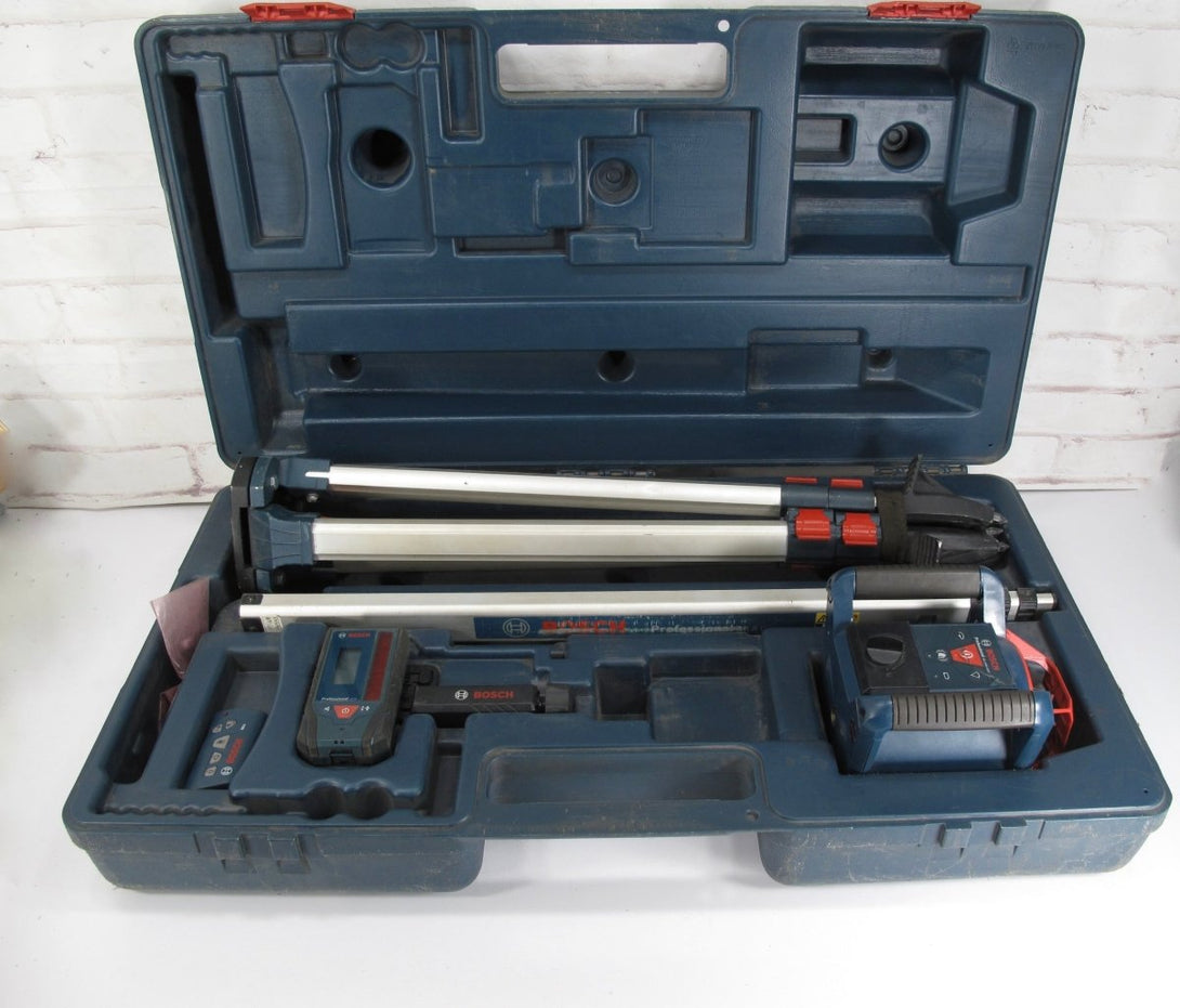 Bosch GRL1000 - 20HVK Self - Leveling 1000 Foot Rotary Laser Kit - ZeereeZ