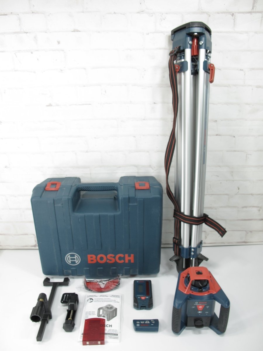 Bosch GRL900 - 20HV Self - Leveling Horizontal/Vertical Rotary Laser Kit - ZeereeZ