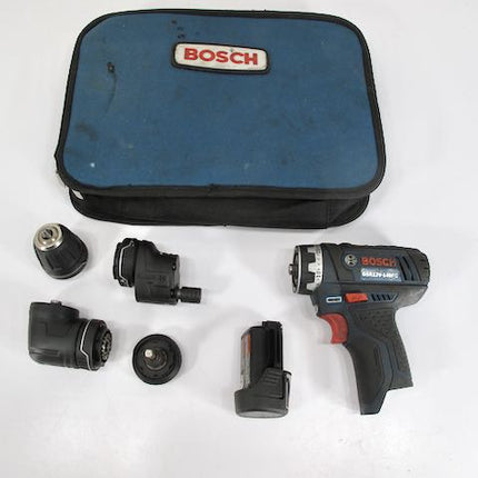 Bosch GSR12V - 140FC 12V Max Chameleon Drill/Driver w/ 5 - In - 1 Flexiclick® System - ZeereeZ