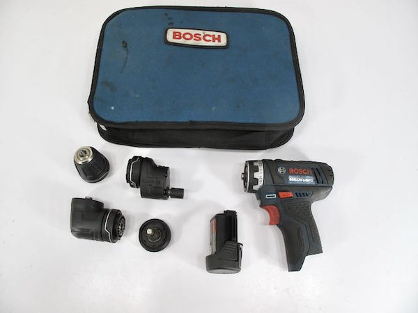 Bosch GSR12V - 140FC 12V Max Chameleon Drill/Driver w/ 5 - In - 1 Flexiclick® System - ZeereeZ