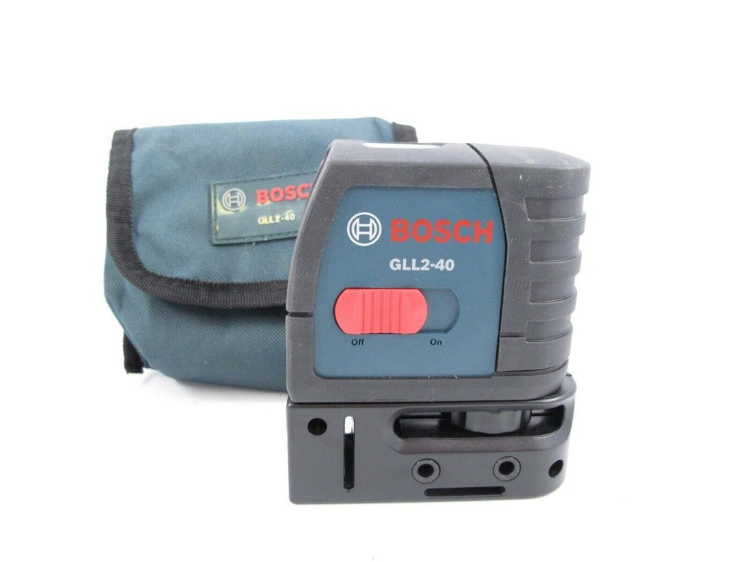 Bosch Professional GLL 2 - 40 Self - Leveling Line Cross 30 Ft Laser Level - ZeereeZ