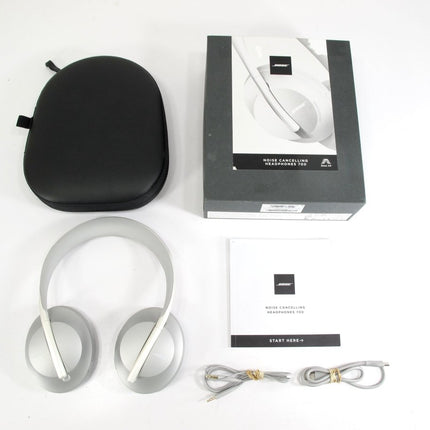 Bose 700 Wireless Noise Cancelling Voice Control Over - Ear Luxe Silver Headphones - ZeereeZ