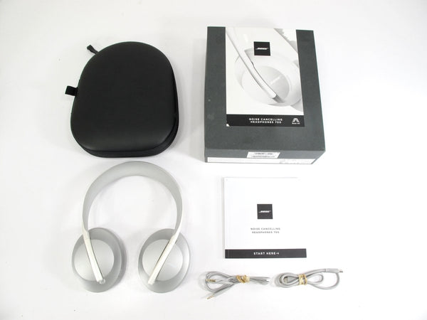 Bose 700 Wireless Noise Cancelling Voice Control Over - Ear Luxe Silver Headphones - ZeereeZ