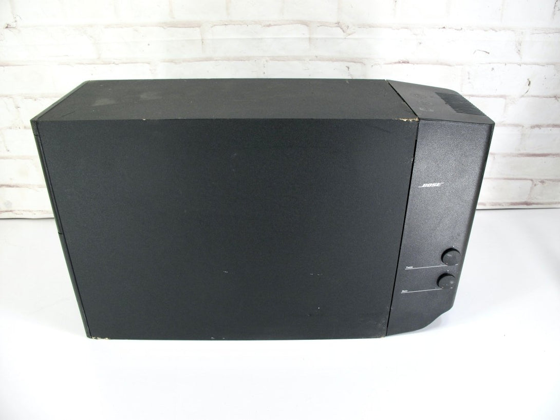 Bose Acoustimass 9 Black 350 Watt Powered Bass Subwoofer Speaker No Cords - ZeereeZ