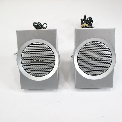 Bose Companion 3 Series I 1 Silver Mini Multimedia Computer Speaker Pair - ZeereeZ