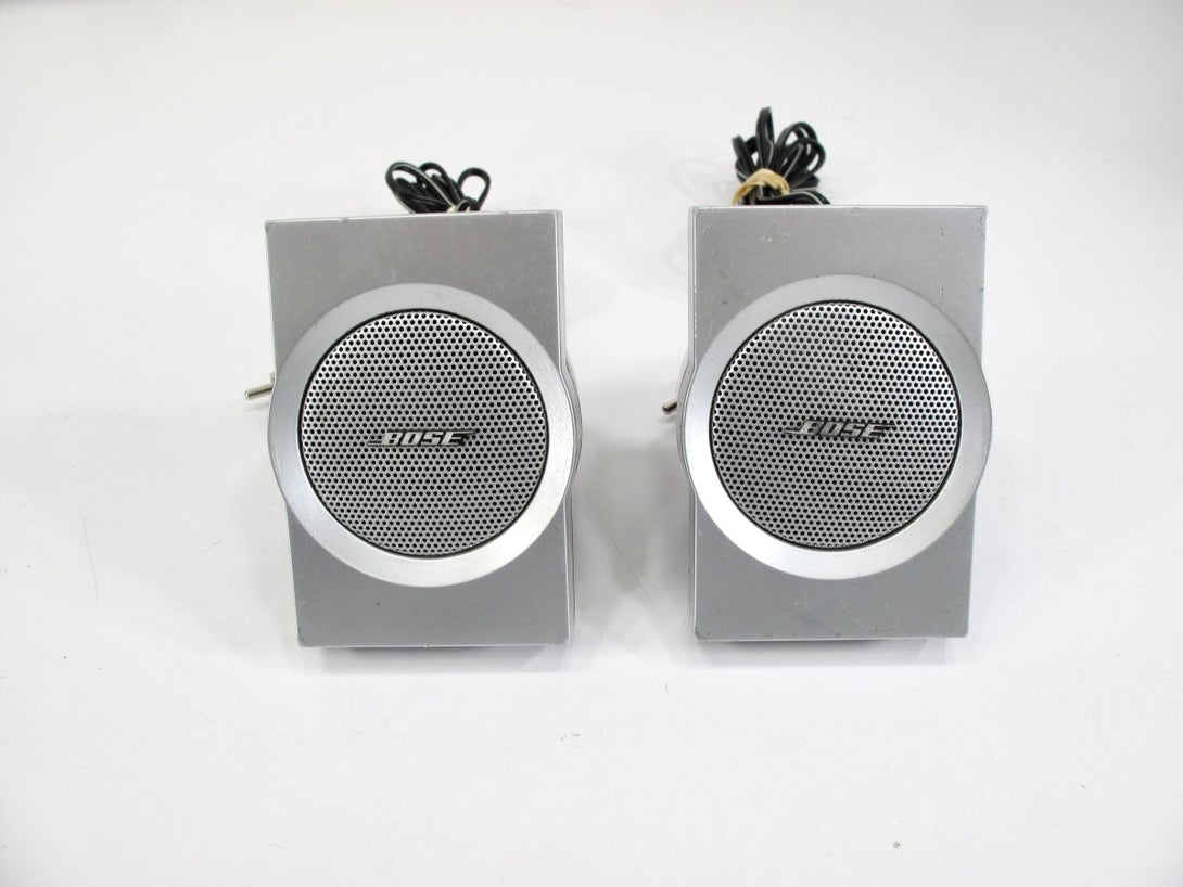 Bose Companion 3 Series I 1 Silver Mini Multimedia Computer Speaker Pair - ZeereeZ