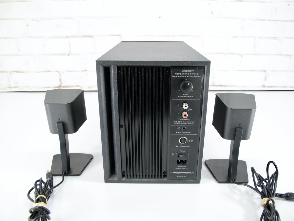 Bose Companion 3 Series II Multimedia Computer Speaker System Home