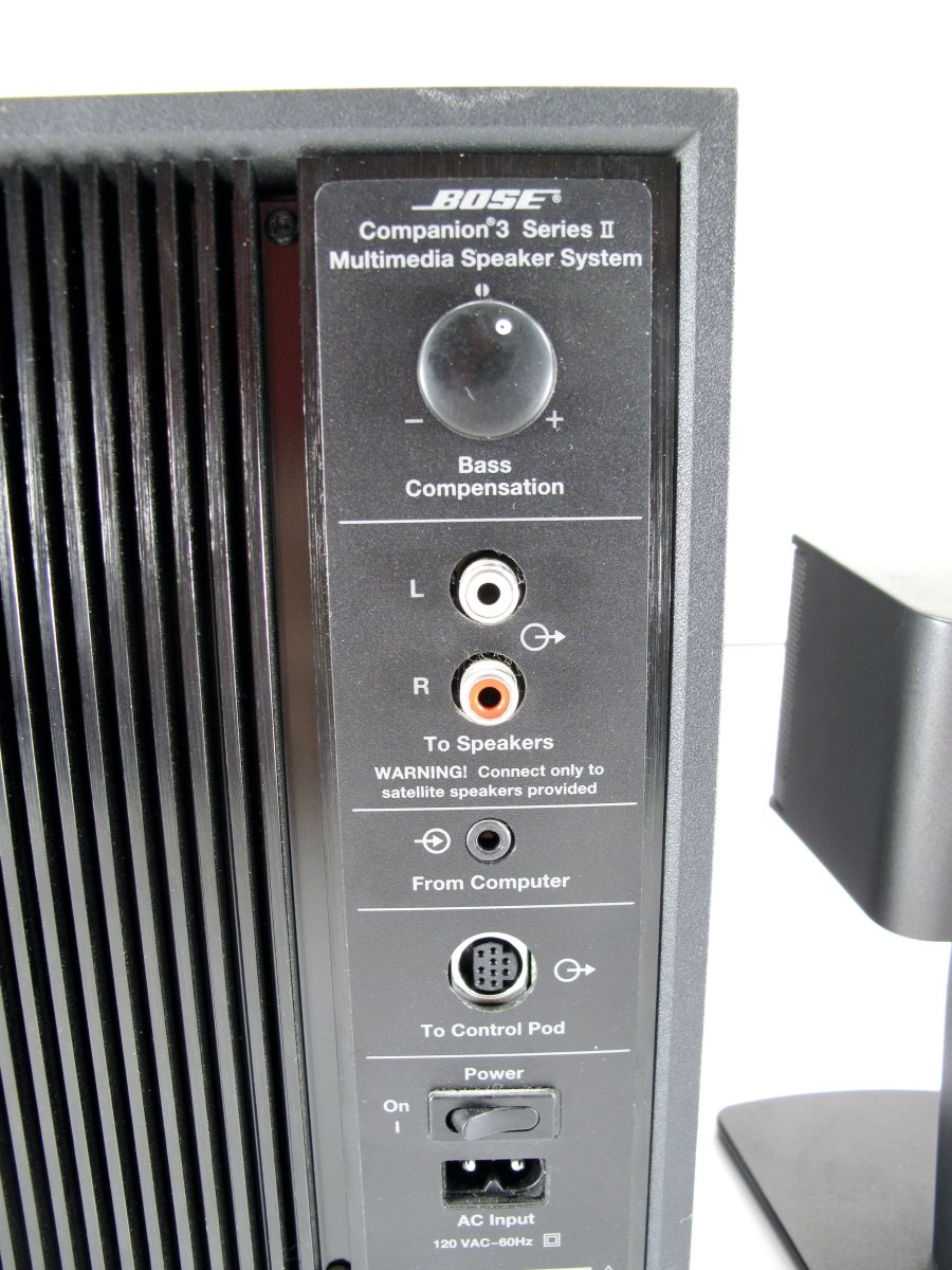 Bose Companion 3 Series II Multimedia Computer Speaker System Home