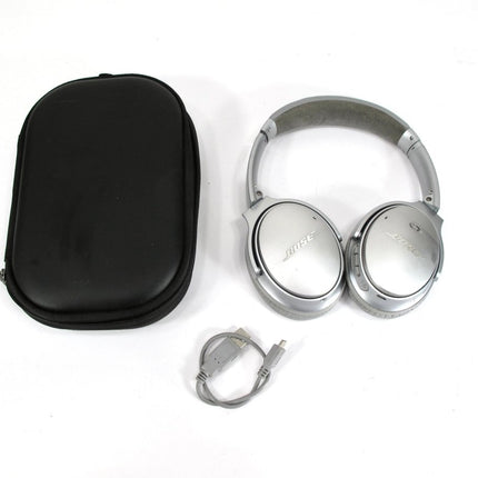 Bose QuietComfort 35 QC35 Series II Wireless Noise - Cancelling Headphones - Silver - ZeereeZ
