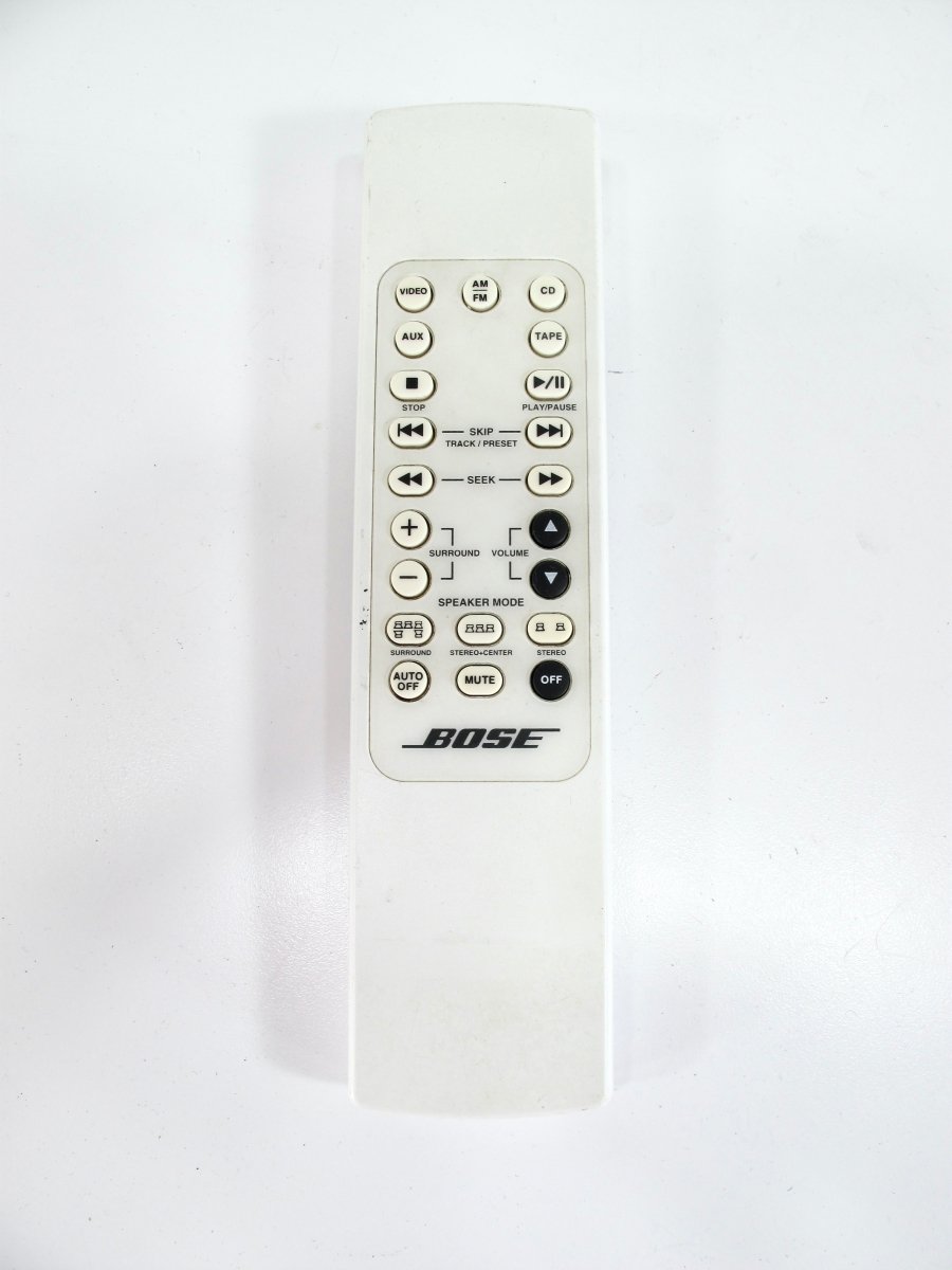 Bose RC - 9 Remote Control White for Lifestyle 3 5 8 or 12 Music Center - ZeereeZ