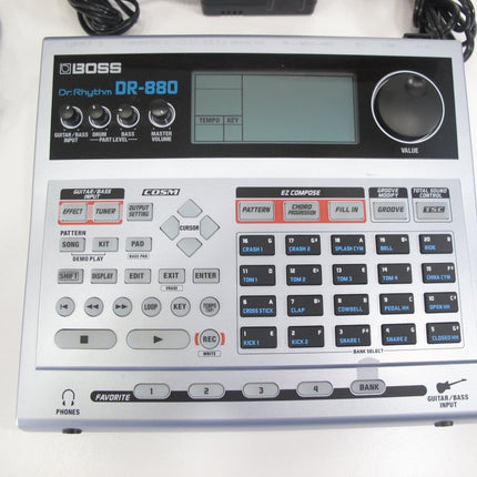 Boss DR - 880 Dr. Rhythm Drum Machine w/ Box & Original Accessories - ZeereeZ