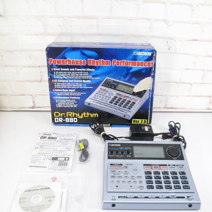 Boss DR - 880 Dr. Rhythm Drum Machine w/ Box & Original Accessories - ZeereeZ