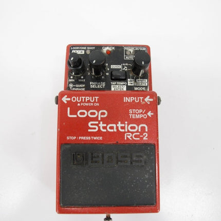 Boss RC - 2 Loop Station Guitar Effects Processor Sampler Pedal - ZeereeZ