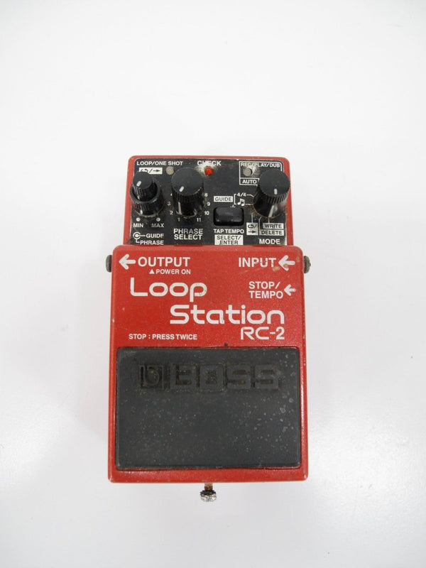 Boss RC - 2 Loop Station Guitar Effects Processor Sampler Pedal - ZeereeZ