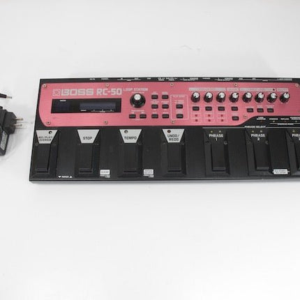 Boss RC - 50 Loop Station Looper Guitar Effects Pedal - ZeereeZ