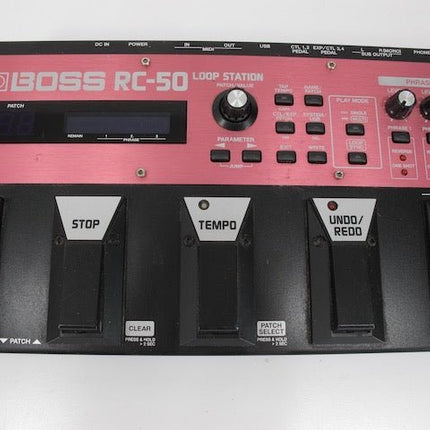 Boss RC - 50 Loop Station Looper Guitar Effects Pedal - ZeereeZ