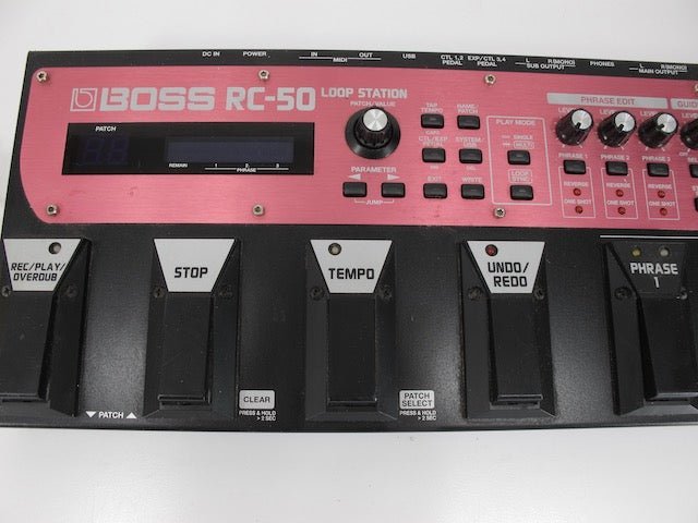 Boss RC - 50 Loop Station Looper Guitar Effects Pedal - ZeereeZ