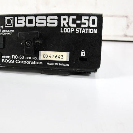 Boss RC - 50 Loop Station Looper Guitar Effects Pedal - ZeereeZ